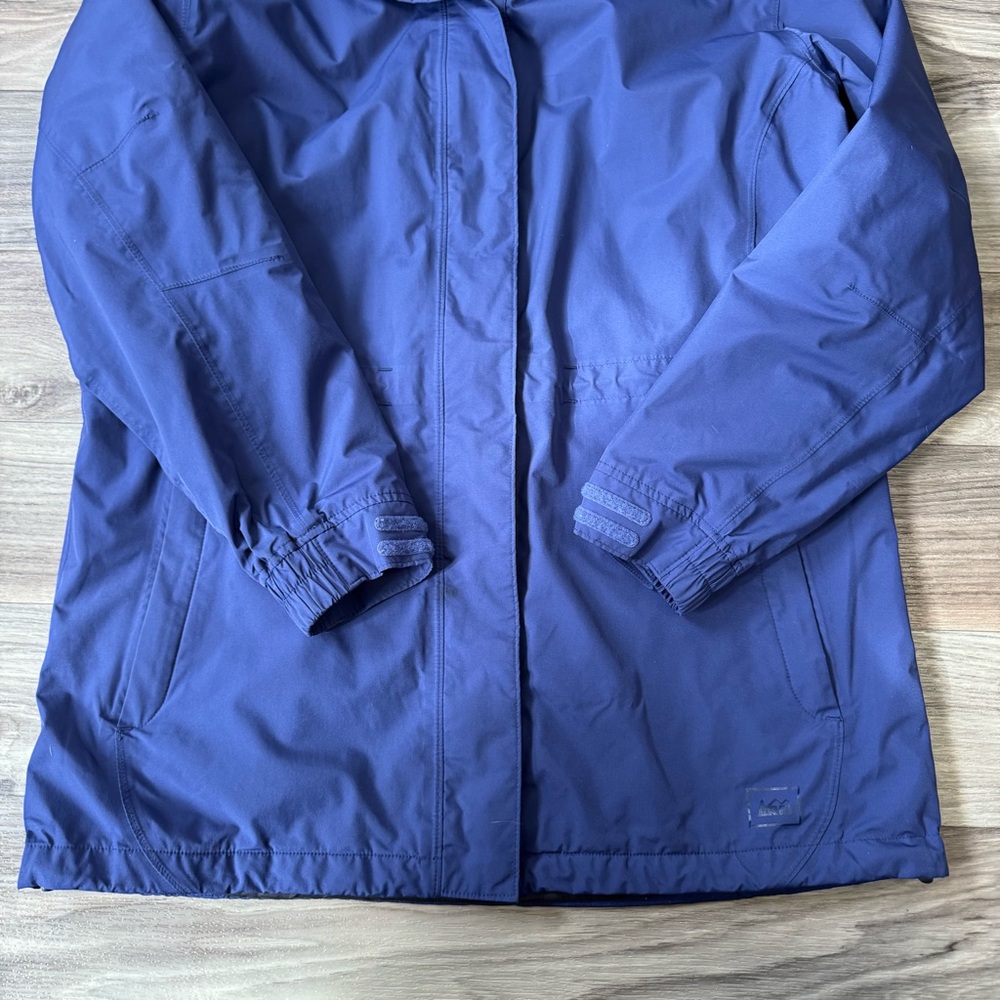 REI Women's E1 Elements Softshell Hooded Rain Jac… - image 11